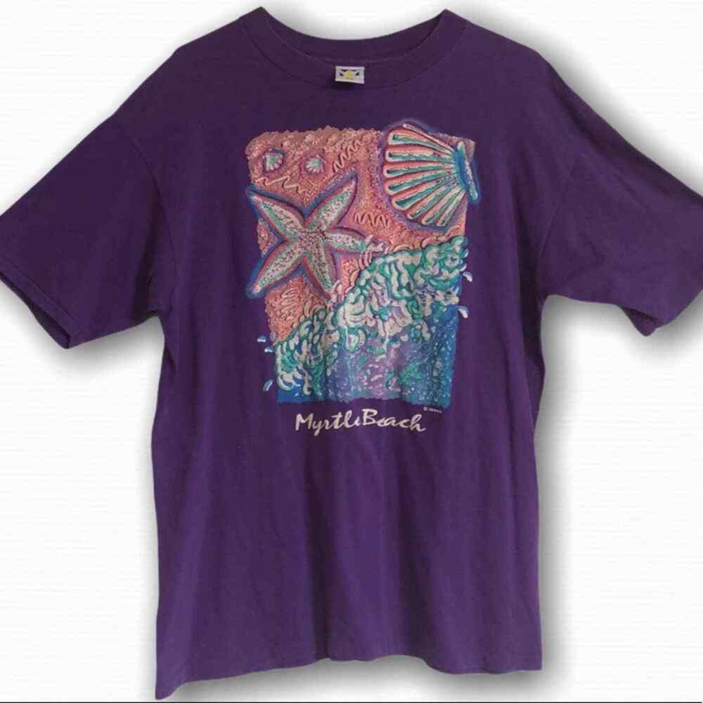Vintage Wellington Apparel myrtle beach single stitch‎ T Shirt Women’s Size XL